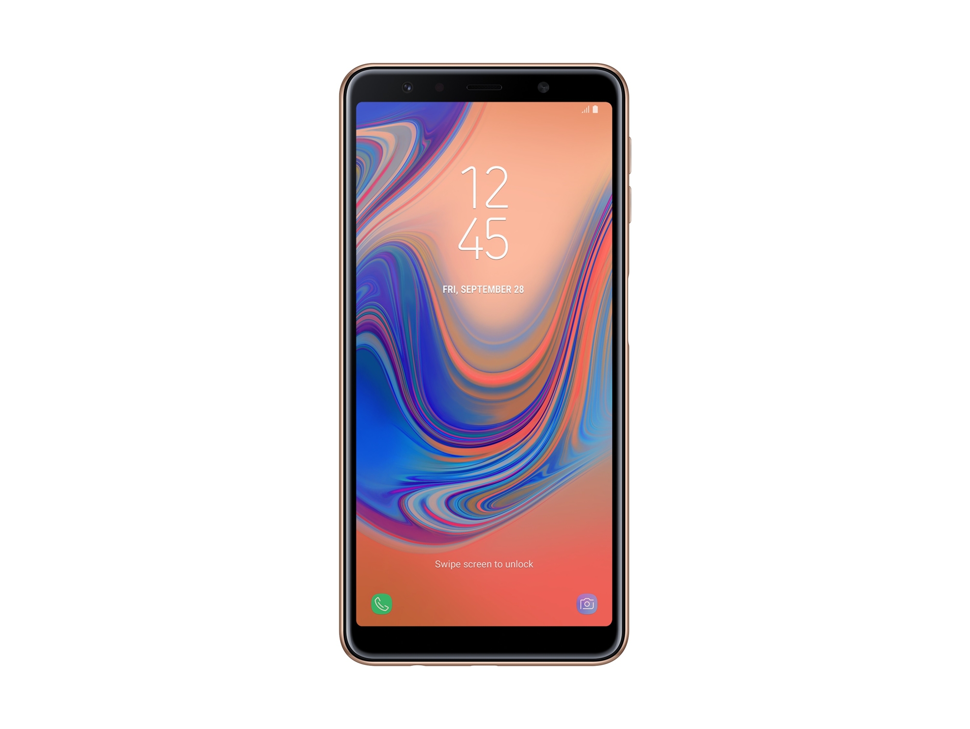 Smartphone SAMSUNG Galaxy A7 (6'' - 4 GB - 64 GB - Dorado)