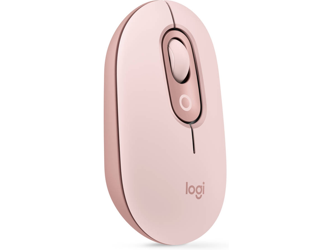 Rato Sem Fios LOGITECH POP Emoji (Rosa)