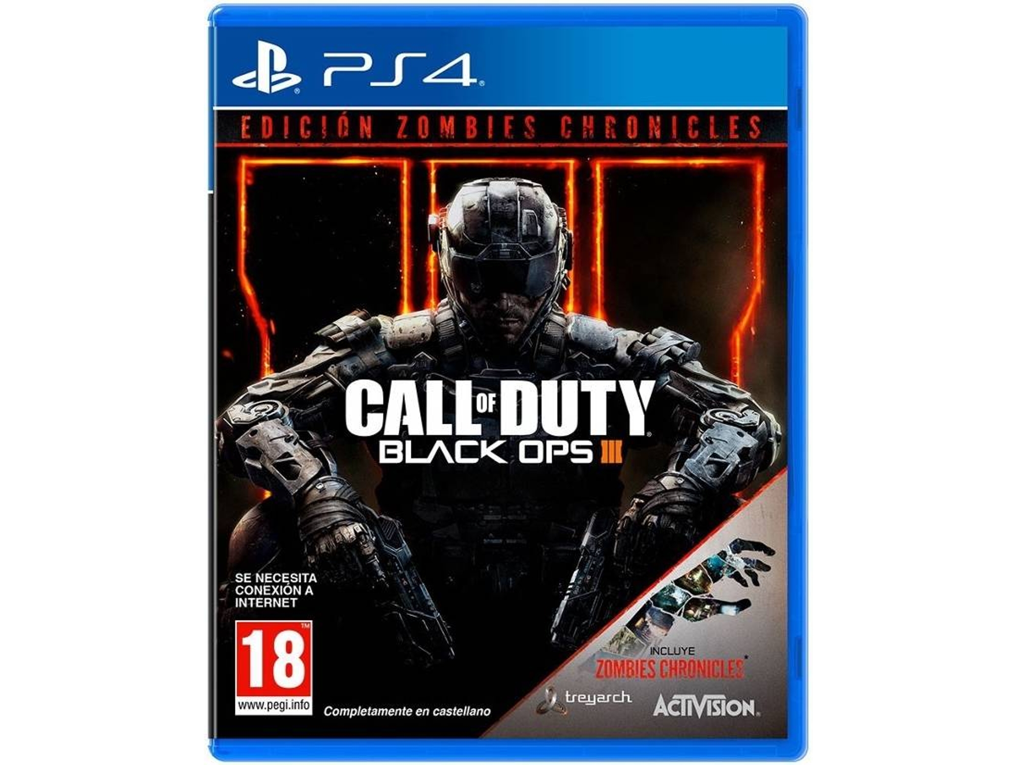 Juego PS4 Call Of Duty Black Ops 3 + Zombie Chronicles