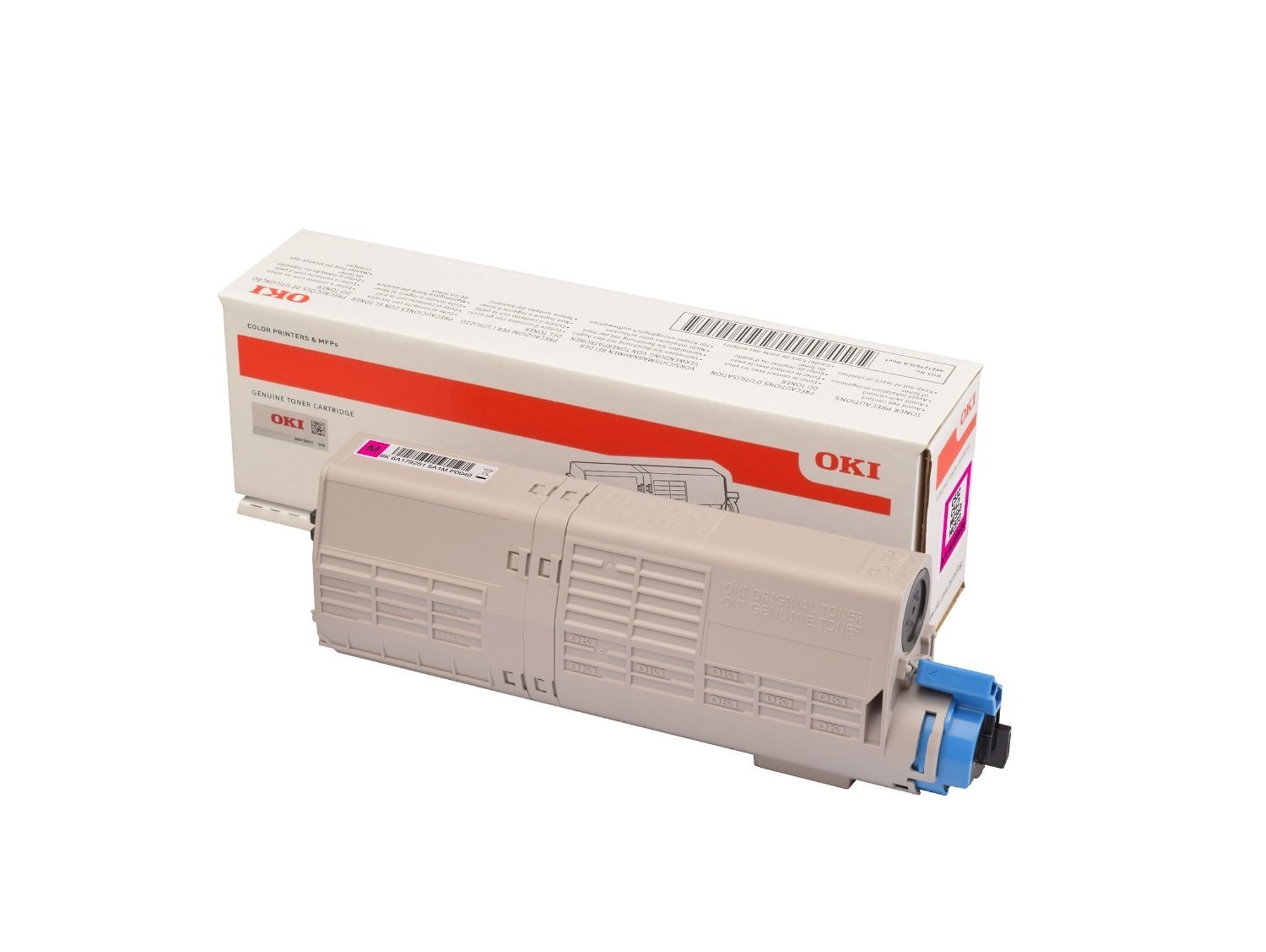 Cartucho de Tóner OKI C532/MC573 Magenta  para OKI MC563dn, MC563dnw, MC573dn, C532dn, 542dn