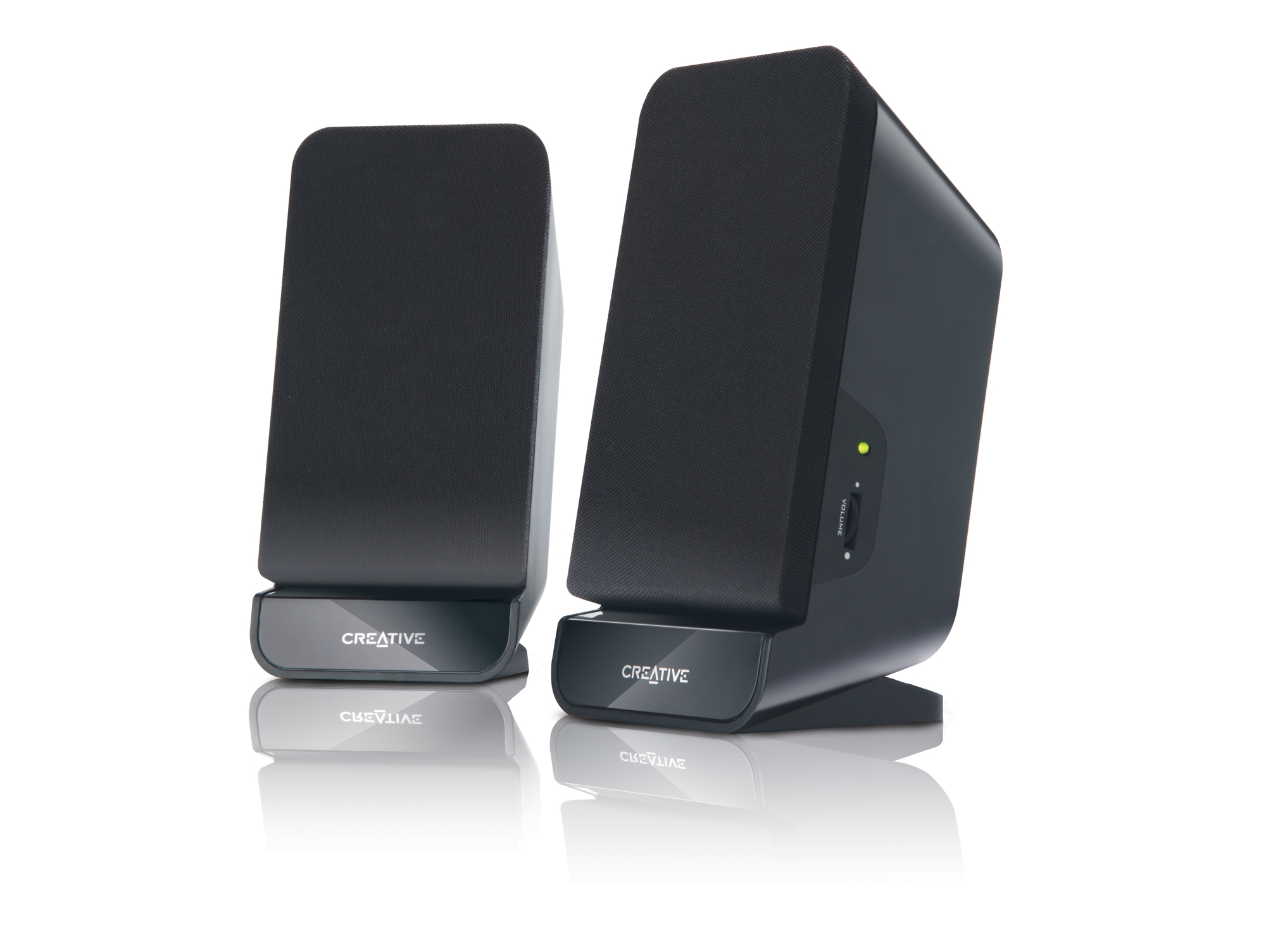 Altavoces 2.0 CREATIVE A-60 (PC - 2 x 2 W - Control de volumen)