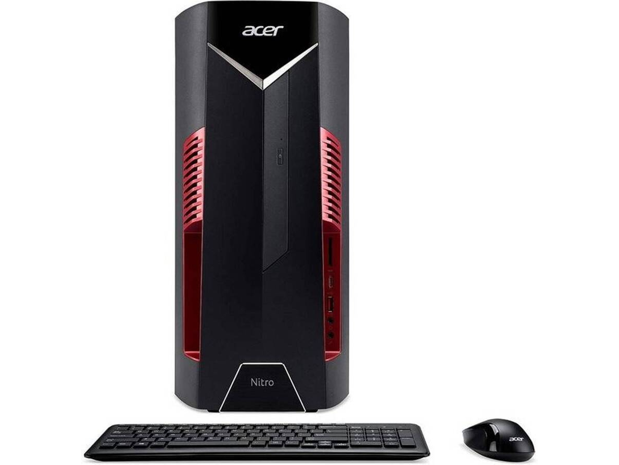 Desktop Gaming ACER Nitro 50-600 (Intel Core i5-8400 - NVIDIA GeForce GTX 1050 - RAM: 8 GB - 1 TB HDD + 256 GB SSD)