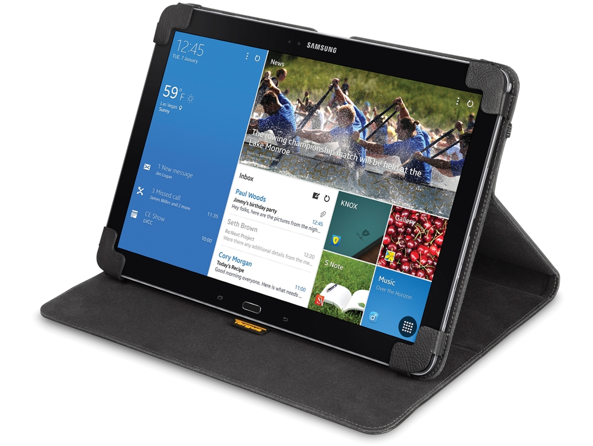 Funda Tablet TARGUS THZ459EU (Samsung Galaxy Tab Pro - 12.2'' - Negro)