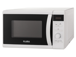 Microondas FLAMA 1860FL (20 L - Sin Grill - Blanco)