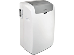 Aire Acondicionado Portátil WHIRLPOOL PACW212HP (24 m² - 3011 Frig/h - Blanco)