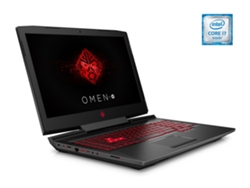 Portátil Gaming HP OMEN 17-AN004NS (Intel Core i7-7700HQ - NVIDIA GeForce GTX 1050 - RAM: 8 GB - 1 TB HDD + 128 GB SSD - 17.3'')