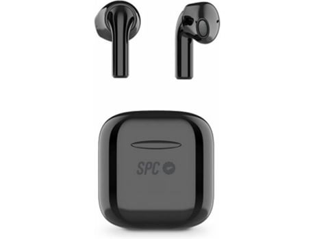 Auriculares Bluetooth True Wireless SPC Zion Pro (In Ear - Micrófono - Negro)