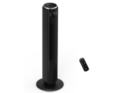 Ventilador Torre LEVOIT Tempsense 36 DC (12 Velocidades - 39 W - Negro)