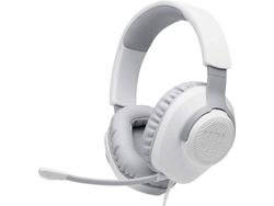 Auriculares Gaming Con Cable JBL QUANTUM100WHT (Over Ear - Multiplataforma - Blanco)