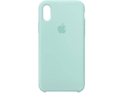 Carcasa APPLE Silicona iPhone X verde