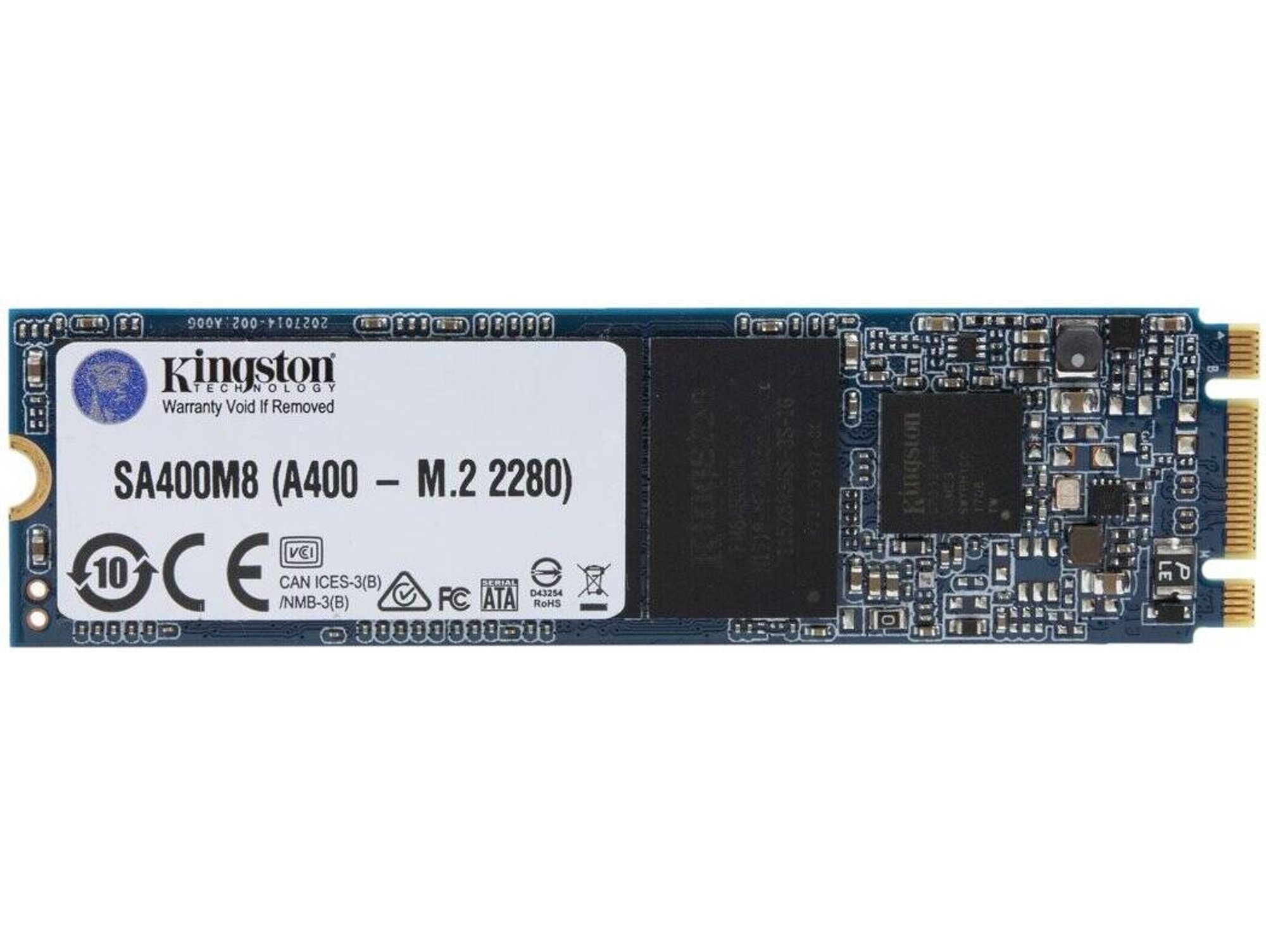 Disco SSD Interno KINGSTON A400 - SA400M8 (120 GB - M.2 SATA - 500 MB/s)