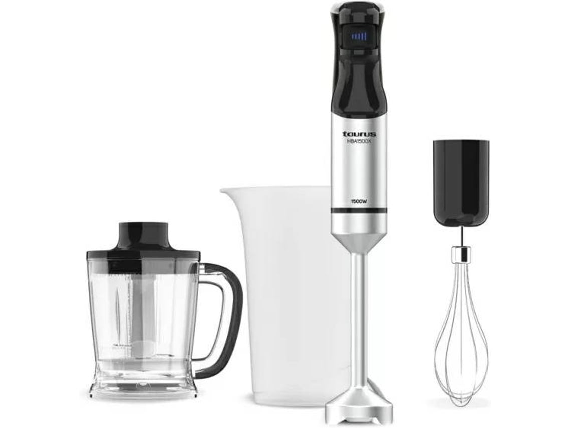 Batidora de Mano Accesorios TAURUS HBA1500XE 916400 1500 W Inox Worten Canarias