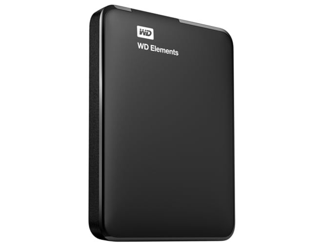 Disco HDD Externo WESTERN DIGITAL Elements (Negro - 1.5 TB - USB 3.0)