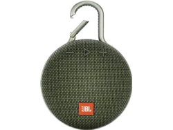 Minialtavoz Portátil Bluetooth JBL CLIP 3 Verde
