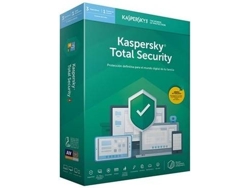 Software KASPERSKY Total Security (3 Dispositivos - 1 Año)