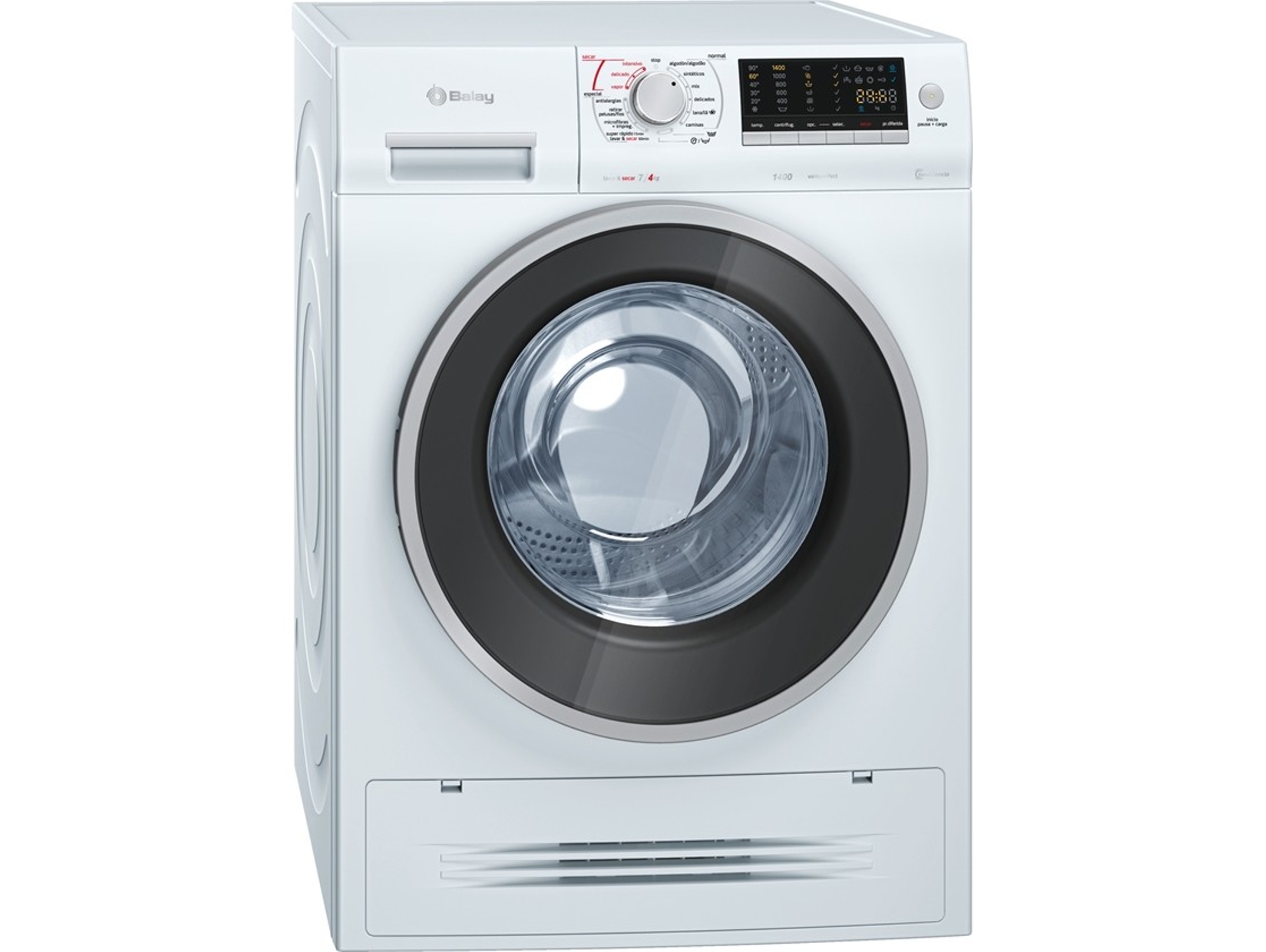 Lavasecadora BALAY 3TW  (4/7 kg - 1400 rpm - Blanco)