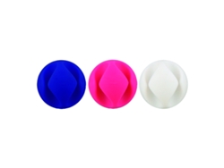 Organizador de cables TNB 6/2 Blanco/Rosa/Azul