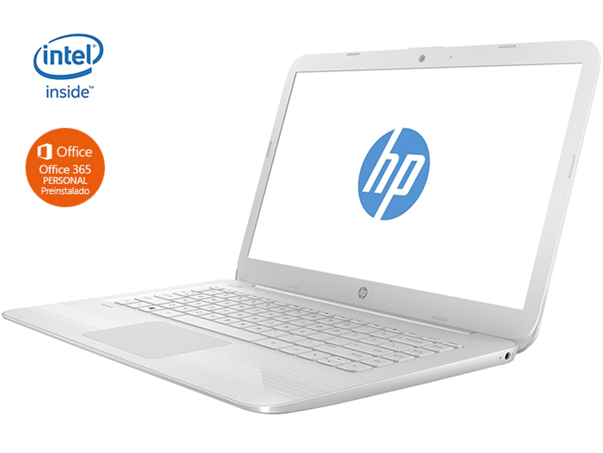 Portátil HP Stream 14-AX003NS (14'' - Intel Celeron N3060 - RAM: 4 GB - 32 GB eMMC - Intel HD 400)