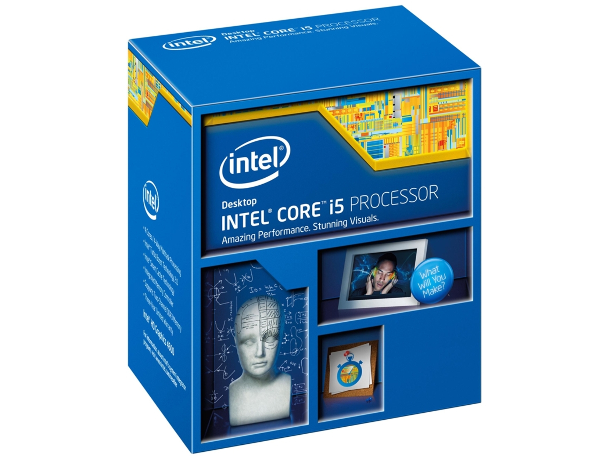 Procesador INTEL Core i5-4690K (Socket LGA1150 - Quad-Core - 3.5 GHz)