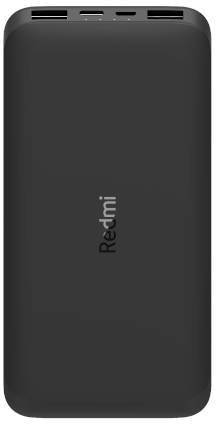 Powerbank XIAOMI Redmi (10000 mAh - 2 USB - USB-C - MicroUSB - Negro)