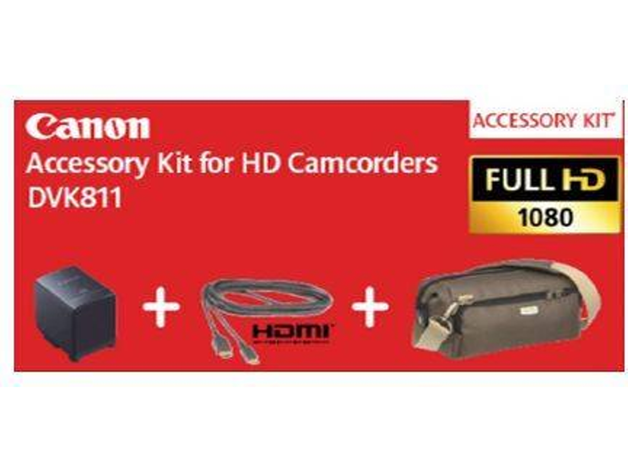 Kit Bolsa + Batería + Cable CANON DVK-811