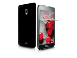 Funda Aero LG Optimus L7 II + Protector de Pantalla SBS Negro
