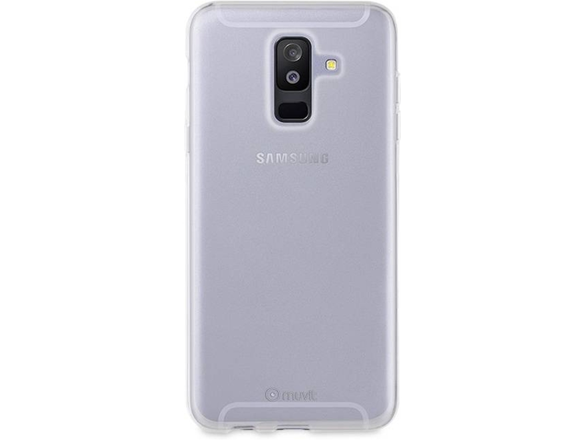 Funda Crystal Soft MUVIT para Samsung Galaxy A6 2018