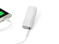 Powerbank SBS TEBB2000L (2000 mAh - 1 USB - MicroUSB - Blanco)