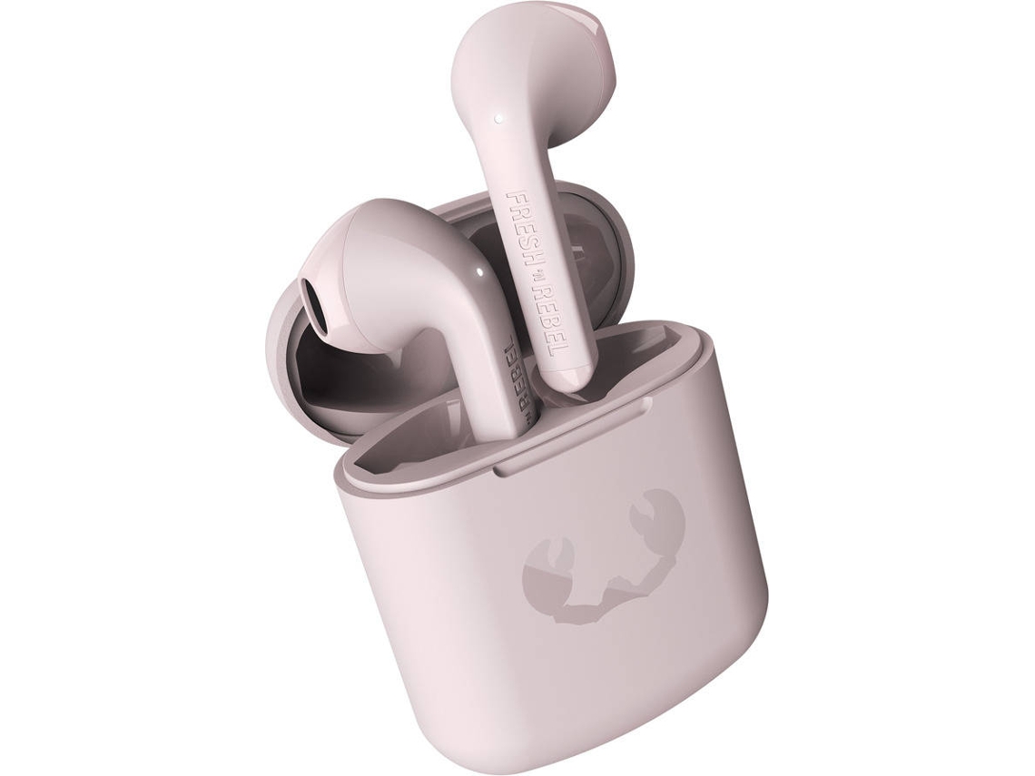 Auriculares Bluetooth True Wireless FRESH & REBEL Twins 1 (In Ear - Micrófono - Rosa)