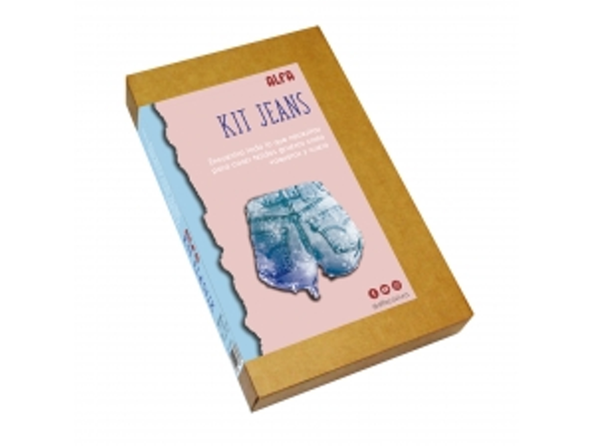 Kit de accesorios de costura ALFA Jeans A6078
