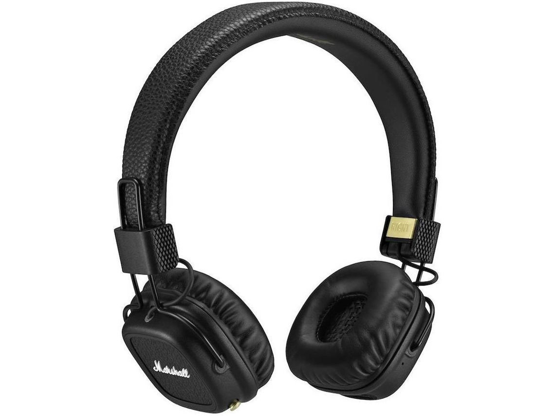 Auriculares Bluetooth MARSHALL Marshall Major II (Caja Abierta - On ear - Micrófono - Atiende llamadas - Negro)