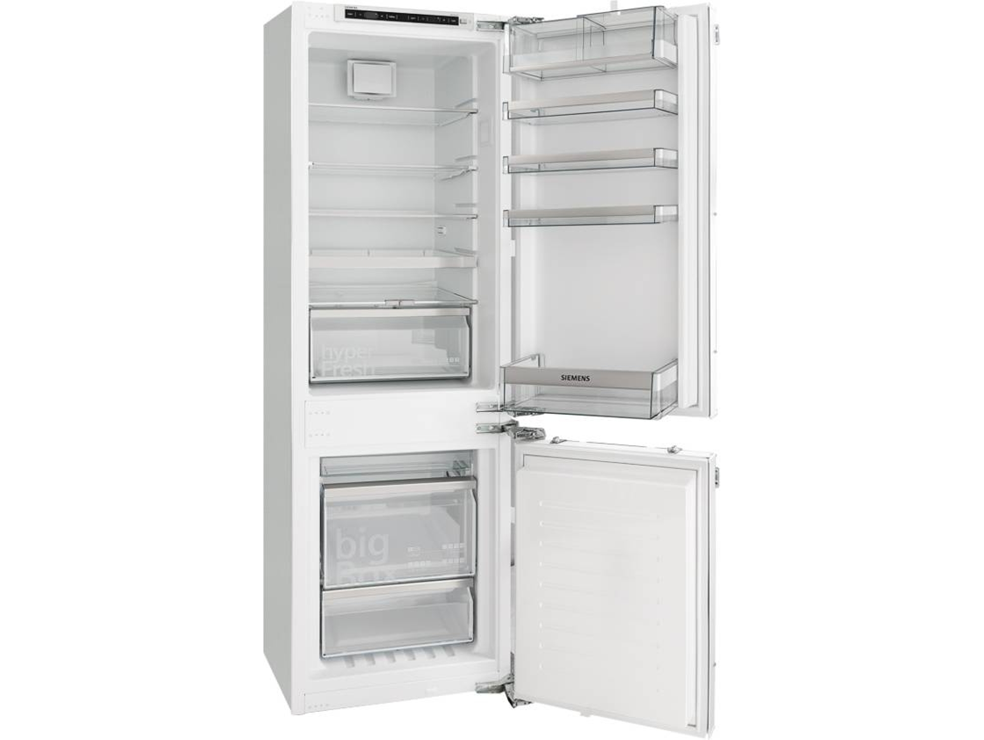 Frigorífico Combi Integrable SIEMENS iSensoric KI86NAF30F (No Frost - 177.2 cm - 254 L - Blanco)