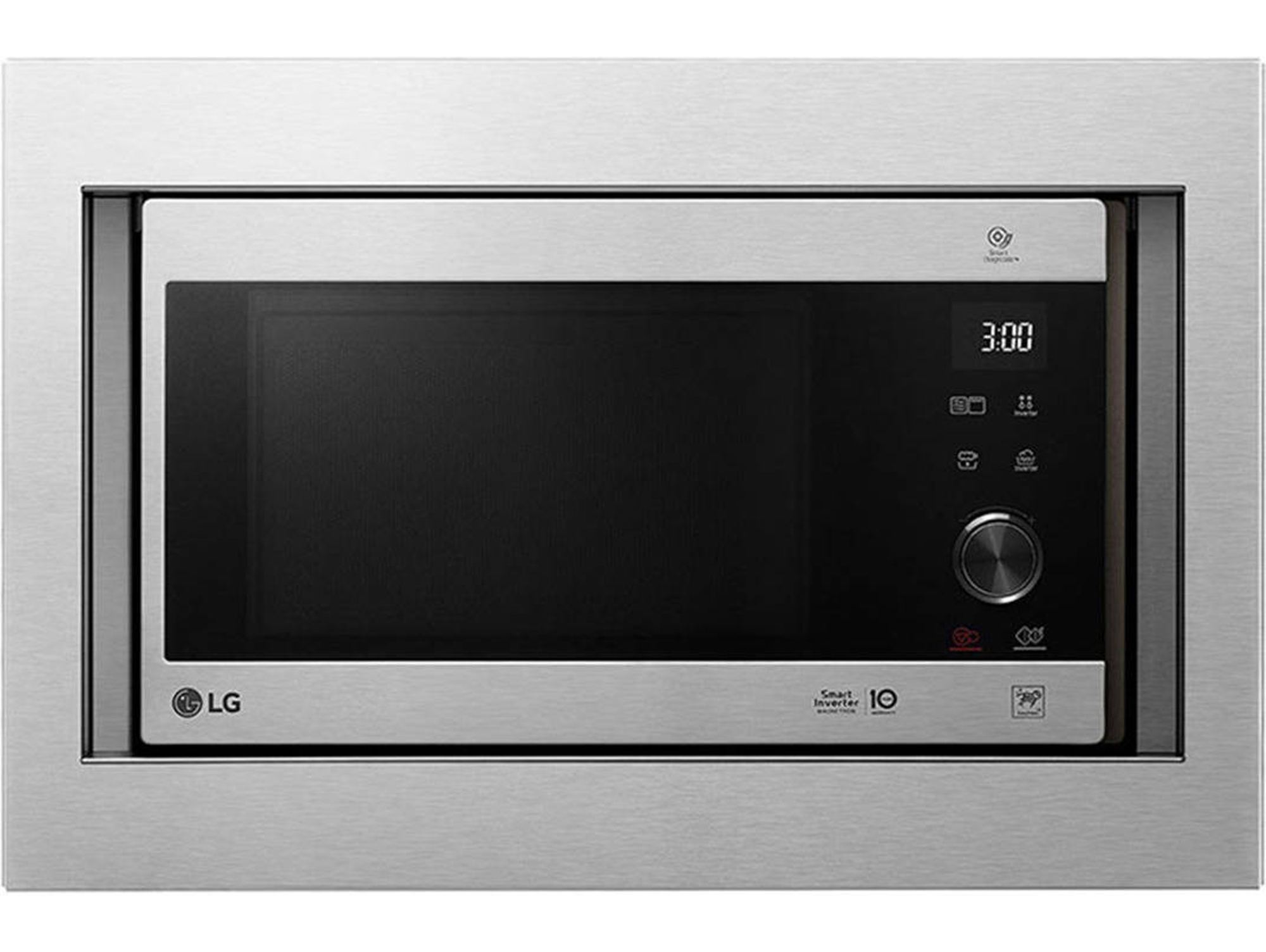Microondas LG MH6565CPS + KIT encasst (25 L - Con grill - Inox)