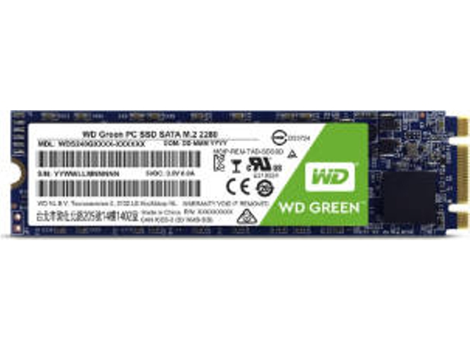 Disco SSD Interno WESTERN DIGITAL Green (480 GB - SATA III - 545 MB/s)