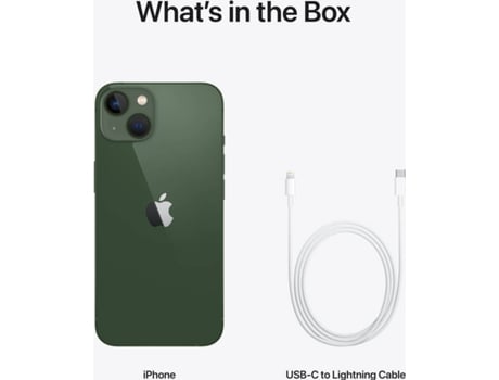 iPhone 13 APPLE (6.1'' - 256 GB - Verde)