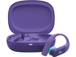 Auriculares Bluetooth True Wireless JBL Endurance Peak (In Ear - Microfóno - Morado)
