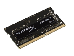 Memoria RAM DDR4 HYPERX Impact (1 x 4 GB - 2400 MHz - CL 14 - Negro)