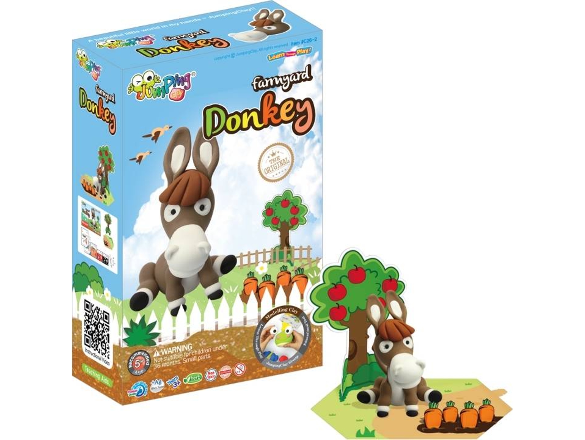 Plastilina JUMPINGCLAY Burro