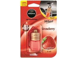 Ambientador de Coche AROMA Wood (Strawberry)