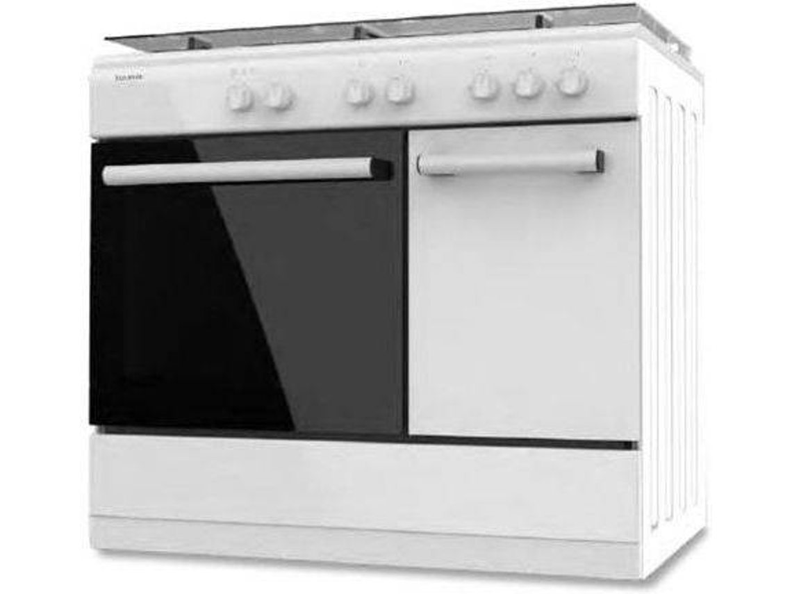 Cocina TAURUS CIG5FWHMG (55 L - Gas Butano - Blanco)
