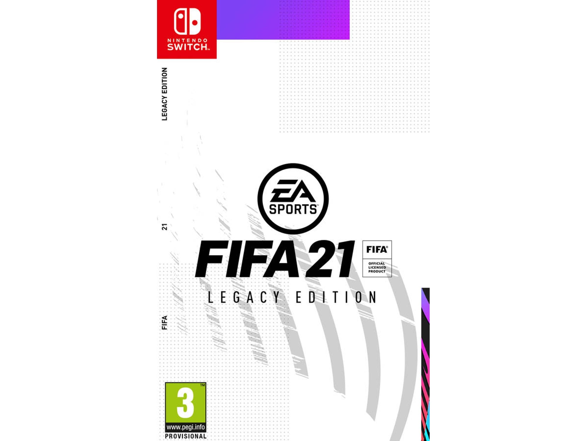 FIFA 21 レガシーエディション Nintendo Switch Juego Nintendo Switch FIFA 21 (Legacy Edition - M3) | Worten Canarias