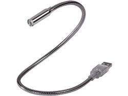 Luz De Apoyo Para Portátiles HAMA 39713 (Conexión USB - Plateado)