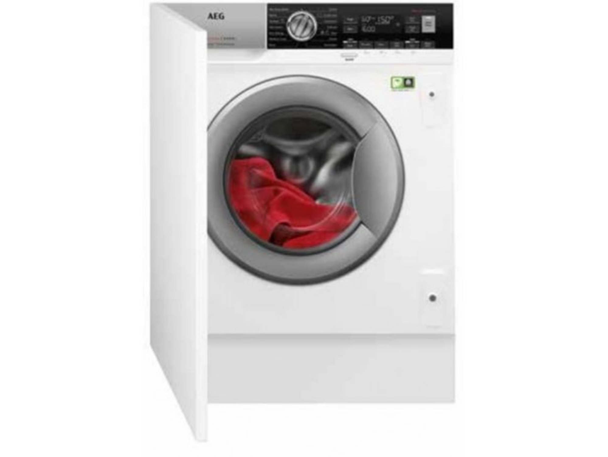 Lavasecadora integrable AEG L7WEE741BI  (6/8 kg - 1600 rpm - Blanco)