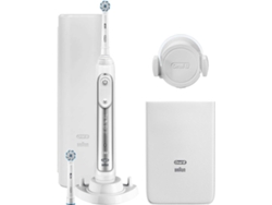 Cepillo de Dientes Eléctrico ORAL B Genius 8600 Plata (45000 rpm)