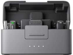 Micrófono de Solapa DJI Mic Mini Bluetooth (2TX + 1RX + Estuche de Carga)
