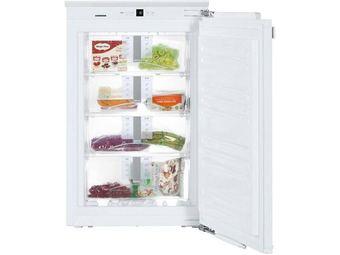 Congelador Vertical Integrable LIEBHERR IGN-1664-21 003 (No Frost - 87.4 cm - 87 L - Blanco)