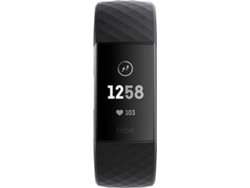 Pulsera de Actividad FITBIT BY GOOGLE Charge 3 (Caja Abierta - Bluetooth - Hasta 7 días de autonomía - Resistente al agua - Negro)