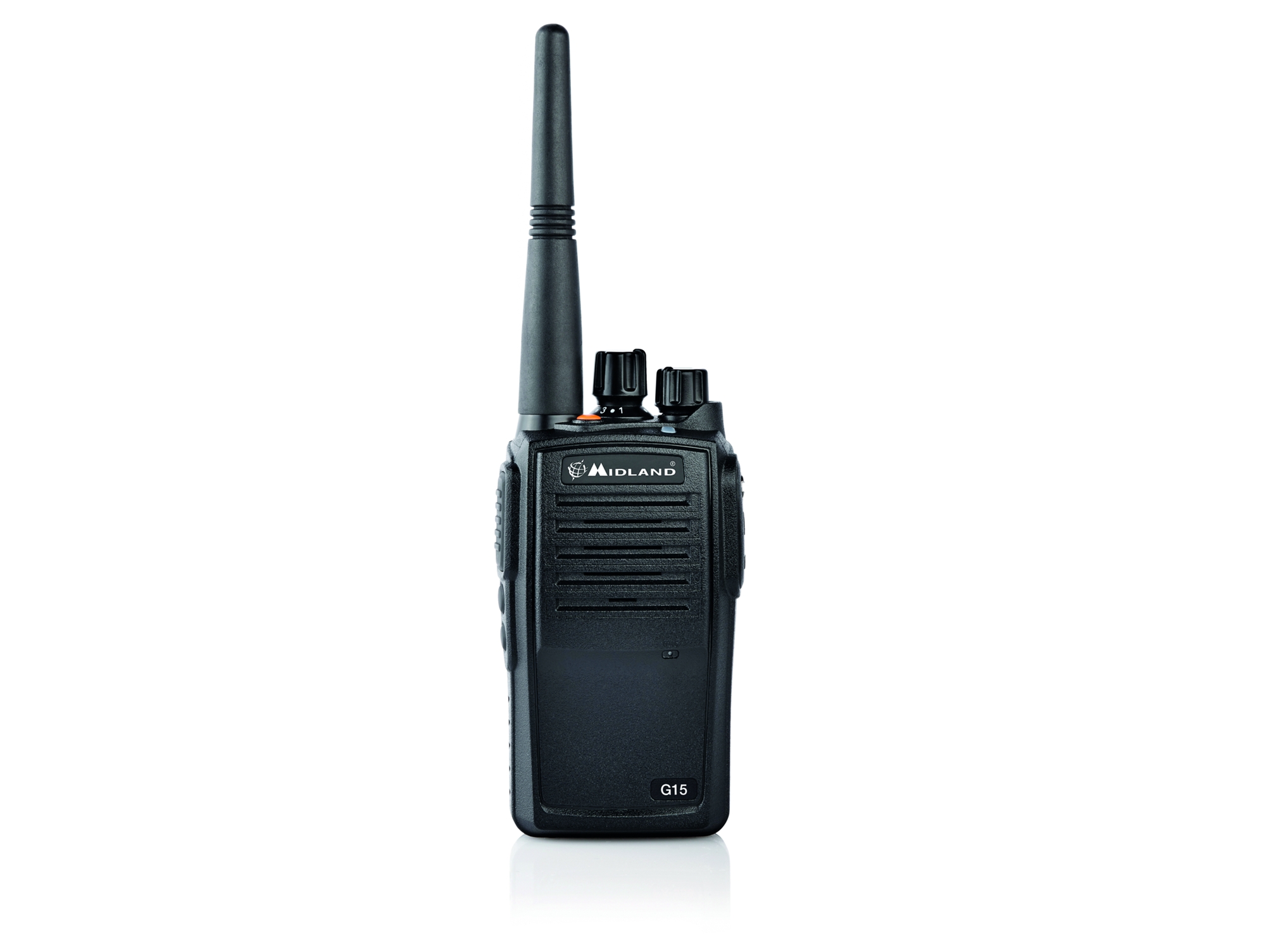Walkie-talkie MIDLAND G15 IP67 (8 Canales - 12 Km - Hasta 19h de autonomía - Negro)