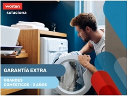 Seguro Garantía Extra 3 Años - De 5000 a 10000 euros - Grandes Domésticos