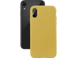 Carcasa iPhone XR KSIX Eco-Friendly Amarillo